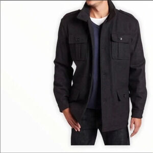 Micheal Kors Wool Blend Utility Coat